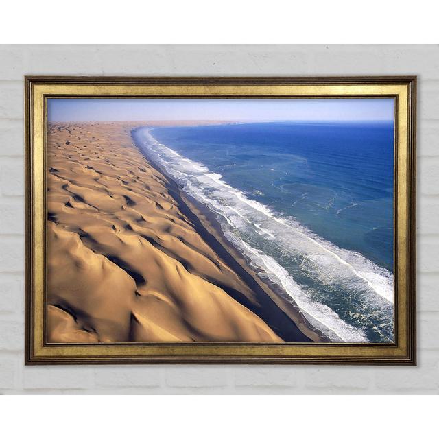 The Great Dune Of Pyla France Framed Print Highland Dunes Size: 29.7cm H x 42cm W x 1.5cm D on Productcaster.