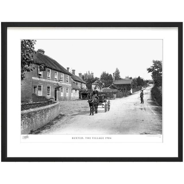 'Buxted, the Village 1904' by Francis Frith - Picture Frame Photograph Print on Paper The Francis Frith Collection Size: 60cm H x 80cm W x 2.3cm D on Productcaster.