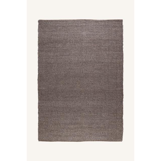 Lousie Handwoven Wool Brown Rug Ebern Designs Rug Size: Rectangle 160cm x 230cm on Productcaster.