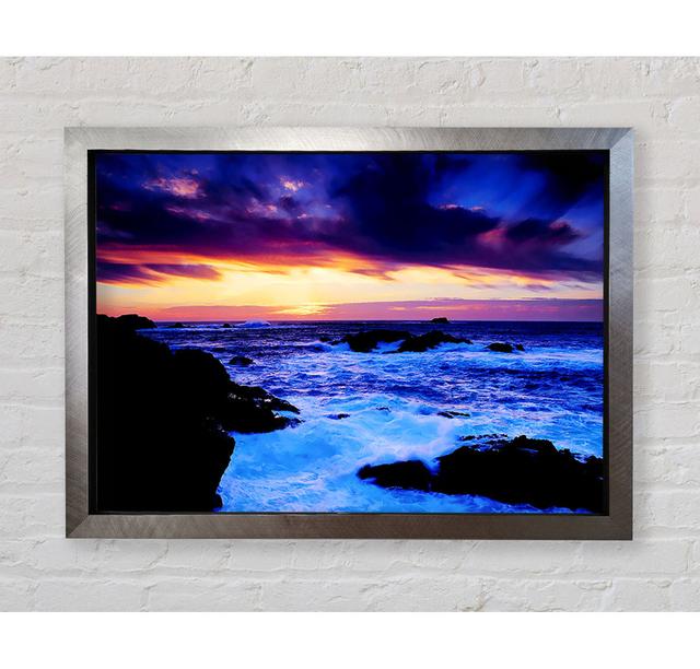 The Oceans Ebb - Single Picture Frame Print Bright Star Size: 59.7cm H x 84.1cm W on Productcaster.