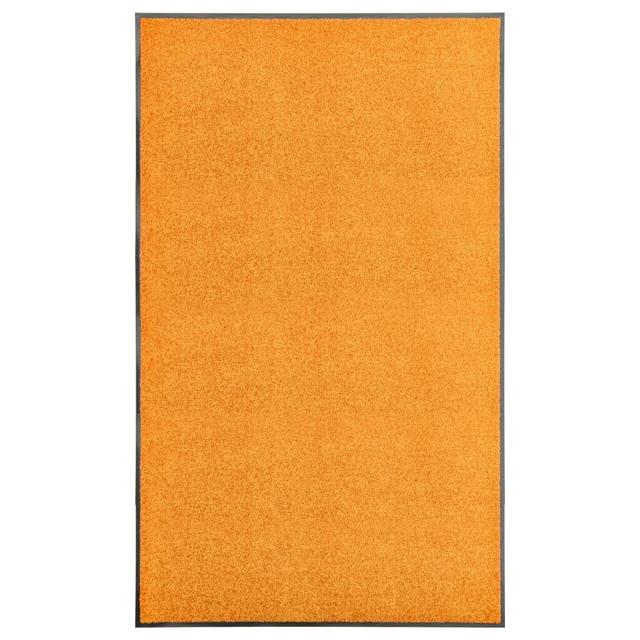 Deirore Zanzibar Doormat Ebern Designs Mat Size: 0.9cm H x 150cm W x 90cm L, Colour: Orange on Productcaster.