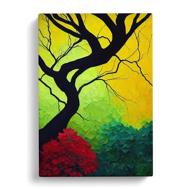 A Luminous Tree Marlow Home Co. Size: 76cm H x 50cm W x 3cm D on Productcaster.