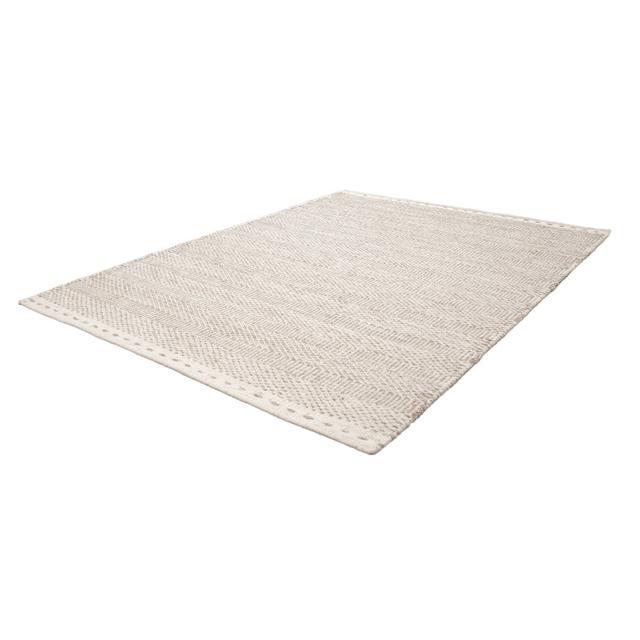 Jaipur Striped Hand Woven Area Rug Obsession Colour: Beige, Rug Size: Rectangle 160 x 230cm on Productcaster.