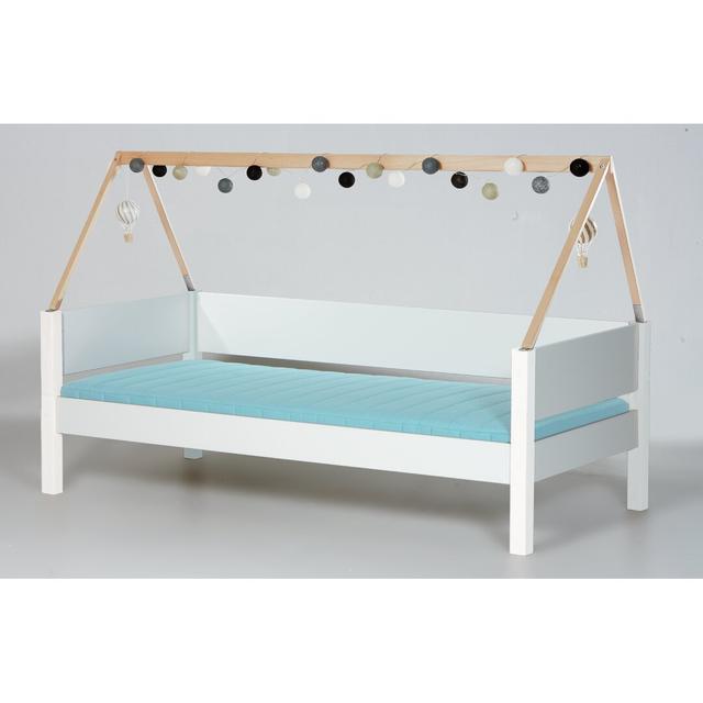 Manis-h European Single (90 x 200cm) Convertible Bed Manis-h Colour (Bed Frame): Pure White on Productcaster.