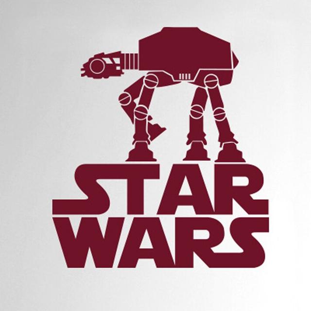 Entertainment Wall Decal Star Wars Colour: Burgundy on Productcaster.