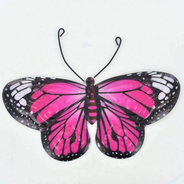 Cuyamaca Insects Weather Resistant Metal Garden Statue (Set of 2) Dakota Fields Colour: Pink on Productcaster.