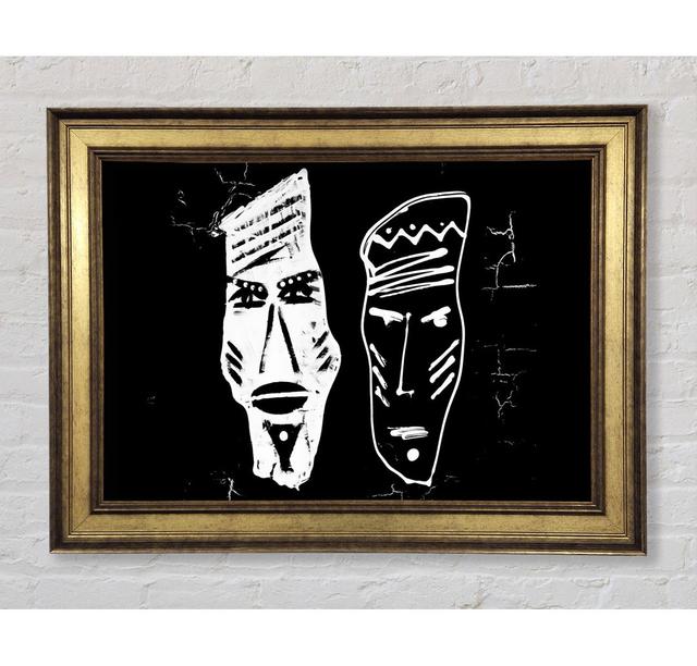 Mask Of Two Sides - Print Bright Star Size: 42cm H x 59.7cm W x 8cm D on Productcaster.