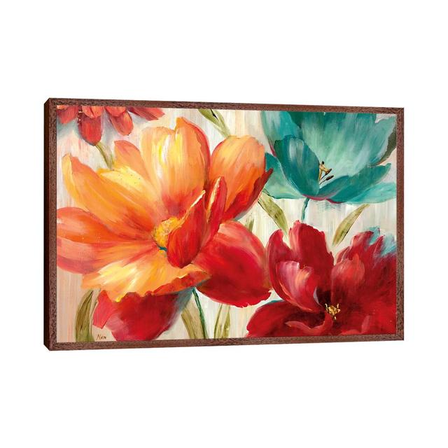 Avalon Garden - Gallery-Wrapped Canvas Giclée Ebern Designs Size: 45.72cm H x 66.04cm W x 3.81cm D, Format: Classic Brown Wood Framed on Productcaster.