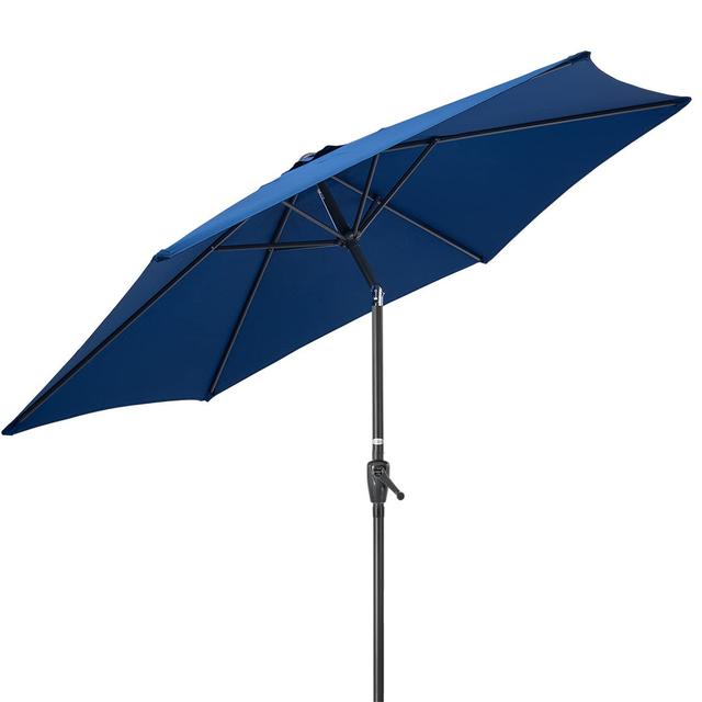 Caaliyah 4kg Umbrella Base Dakota Fields Colour: Navy on Productcaster.