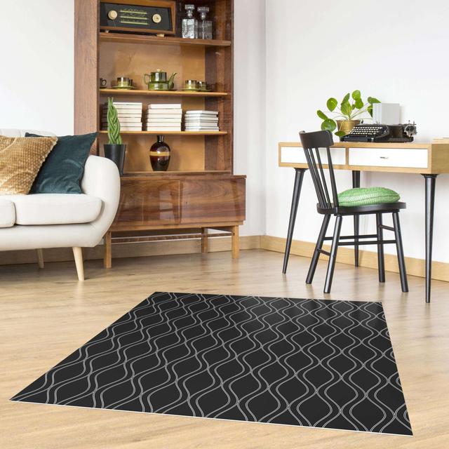 Square Gulsida Geometric Machine Woven Area Rug East Urban Home Rug Size: Square 120cm on Productcaster.