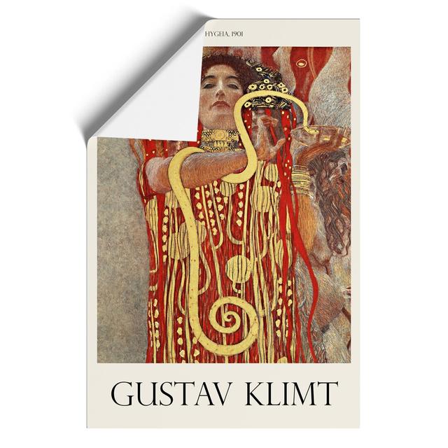 Hygeia by Gustav Klimt - Unframed Painting East Urban Home Size: 30cm H x 21cm W x 0.1cm D on Productcaster.