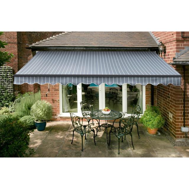 Retractable Patio Awning Dakota Fields Size: 300cm W x 200cm D on Productcaster.