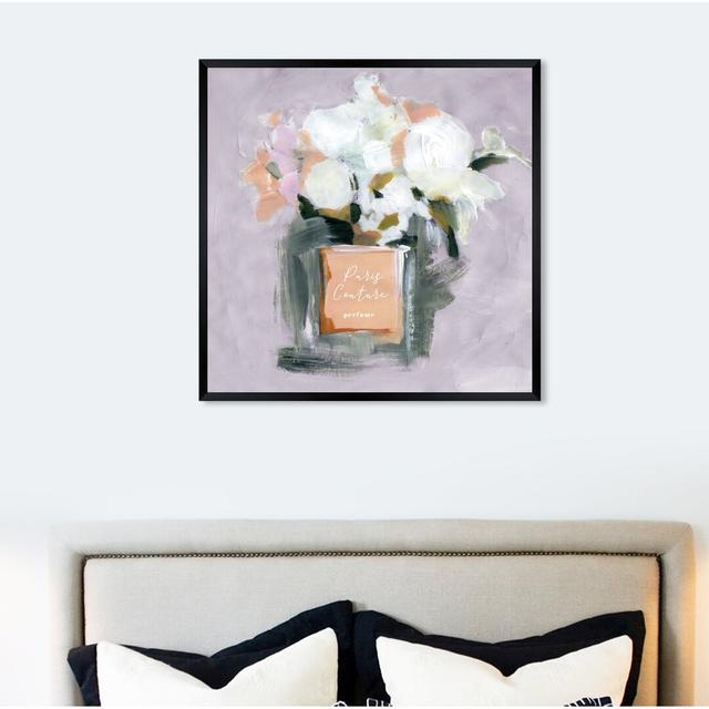 'Couture Perfume' - Painting Print East Urban Home Size: 114cm H x 114cm W x 1cm D, Format: Black Framed Paper on Productcaster.