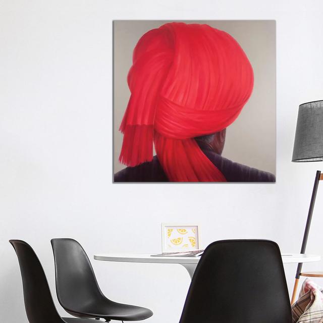 Red Turban by Lincoln Seligman - Photograph Latitude Run Size: 93.98cm H x 93.98cm W x 3.81cm D on Productcaster.