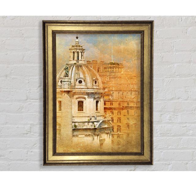 Ancient St Peters Basilica - Single Picture Frame Art Prints Bright Star Size: 42cm H x 29.7cm W x 8cm D on Productcaster.