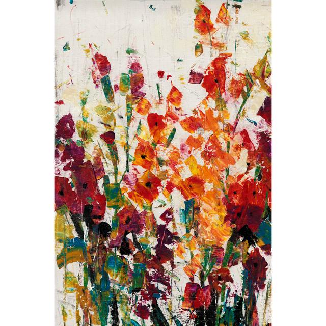 Wildflowers Blooming II - Wrapped Canvas Painting Print Ivy Bronx Size: 91cm H x 61cm W x 3.8cm D on Productcaster.