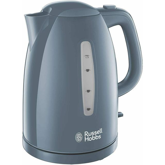 Russell Hobbs Textures 1.7L Plastic Kettle Russell Hobbs Colour: Grey on Productcaster.