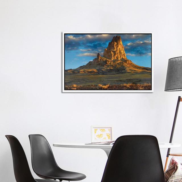 El Capitan Known As Agathla Peak The Basalt Core Of An Extinct Volcano Monument Valley by Tim Fitzharris - Gallery-Wrapped Canvas Giclée on Canvas Alp on Productcaster.