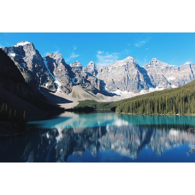 Banff by Jack Perrenot - Wrapped Canvas Print Alpen Home Size: 30cm H x 46cm W on Productcaster.