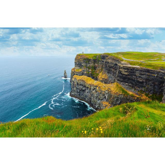 Cliffs of moher in Ireland House of Hampton Size: 30cm H x 46cm W x 3.8cm D on Productcaster.