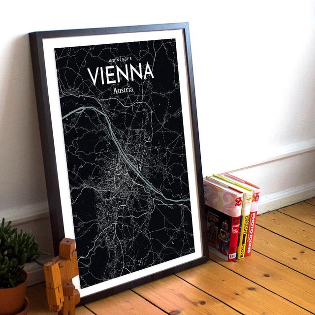 Vienna - Unframed Graphic Art Print on Paper East Urban Home Size: 70.8 cm H x 40.6 cm W x 0.1 cm D on Productcaster.