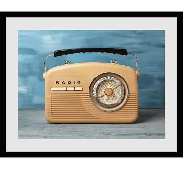 'Radio' Framed Graphic Art Corrigan Studio on Productcaster.