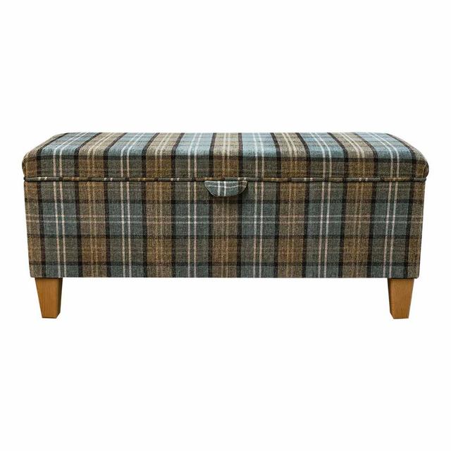 Storage Bench Beaumont Pattern: Tartan on Productcaster.