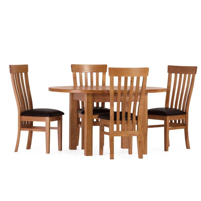 Rebekah Extendable Dining Set with 4 Chairs August Grove on Productcaster.