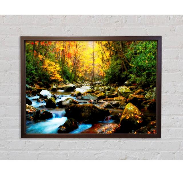 Single Picture Frame Art Prints Union Rustic Size: 59.7cm H x 84.1cm W x 3.3cm D, Format: Light Grey Framed Canvas on Productcaster.