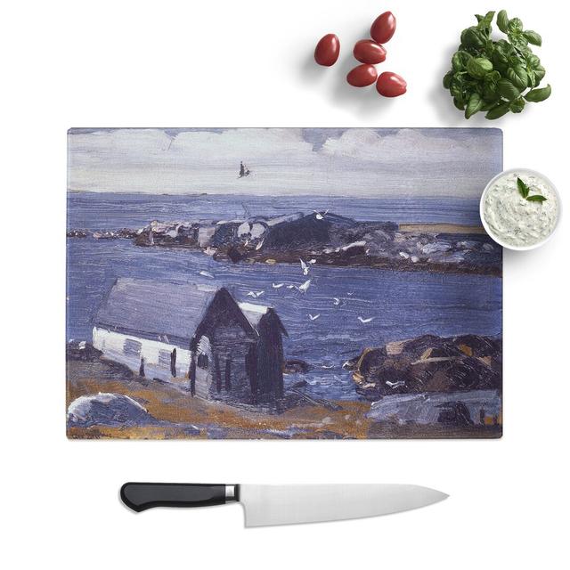 The Gulls Monhegan by George Bellows Chopping Board East Urban Home Size: 20cm W x 28.5cm L on Productcaster.