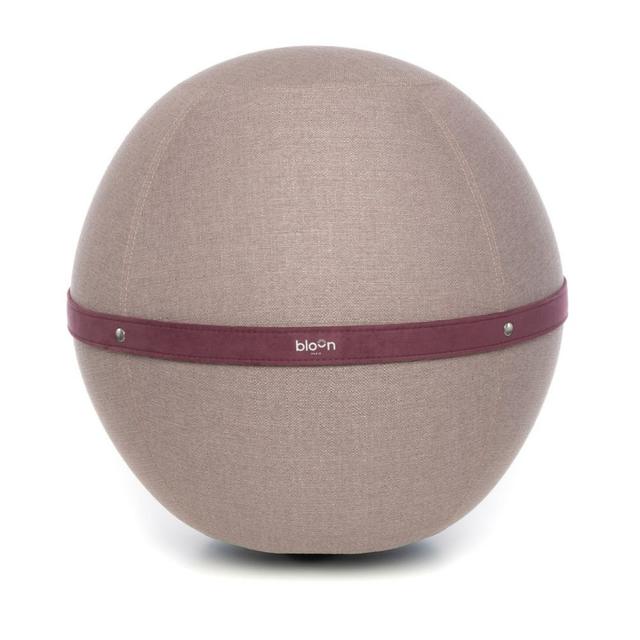 Ergonomic Ball Seat Bloon Paris Base Finish: Mauve Pastel on Productcaster.