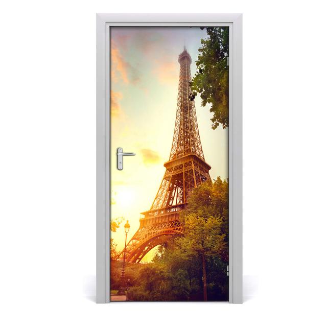 Eiffel Tower Door Sticker East Urban Home on Productcaster.