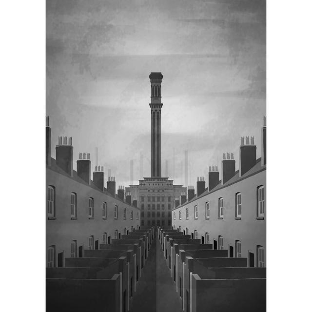 'Northern Mills' Graphic Art East Urban Home Format: No Frame, Size: 50 cm H x 40 cm W x 1 cm D on Productcaster.