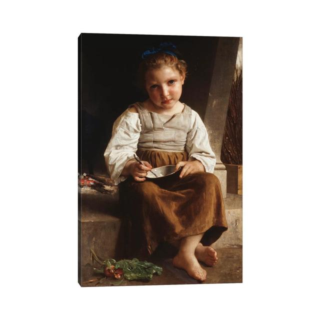 Gruel , 1872 by William-Adolphe Bouguereau - Wrapped Canvas Painting ClassicLiving Size: 30.48cm H x 20.32cm W x 1.91cm D on Productcaster.