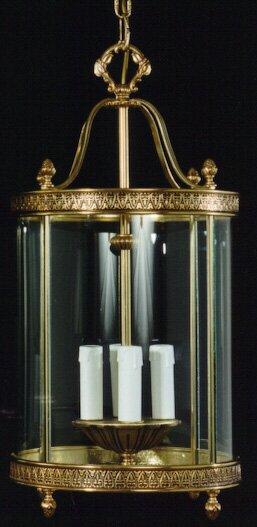 Bang 4-Light Lantern Pendant Rosalind Wheeler Finish: French Gold on Productcaster.