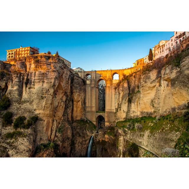 Ronda In Andalusia, Spain. - Wrapped Canvas Print 17 Stories Size: 30cm H x 46cm W on Productcaster.