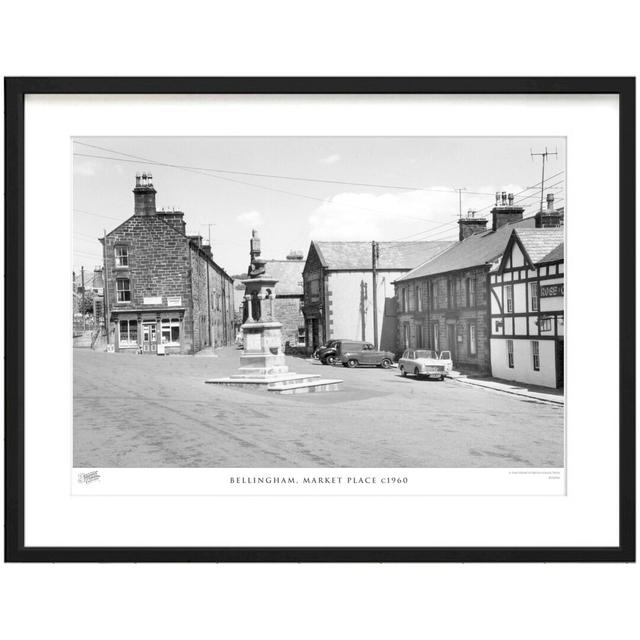 Bellingham, Market Place C1960 - Single Picture Frame Print The Francis Frith Collection Size: 60cm H x 80cm W x 2.3cm D on Productcaster.