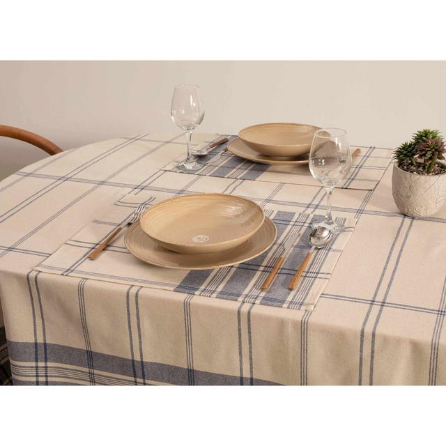 Coveney Cotton Blend Striped Rectangle Placemat Brambly Cottage on Productcaster.