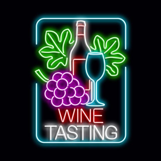 Wine Tasting 60cm LED Beer and Liquor Neon Sign Maturi on Productcaster.