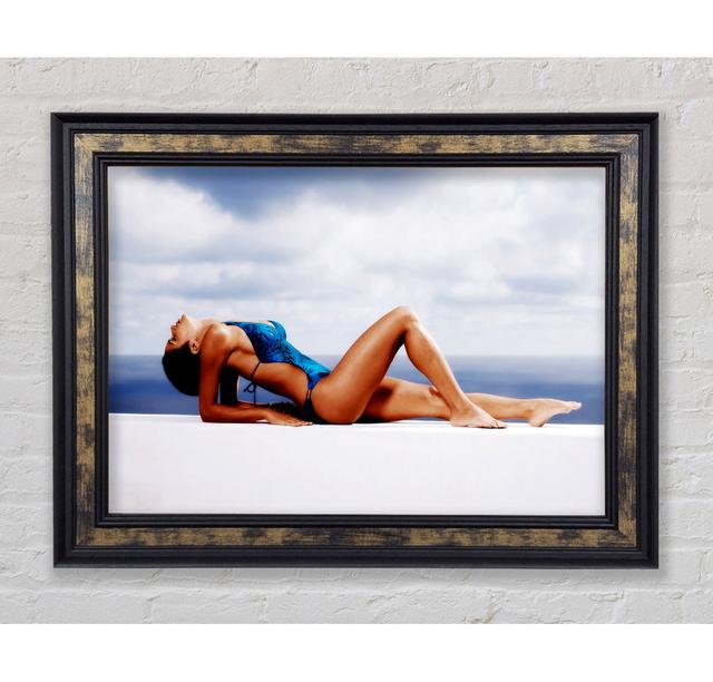 Beach Body Perfect - Single Picture Frame Art Prints Bright Star Size: 29.7cm H x 42cm W x 8cm D on Productcaster.