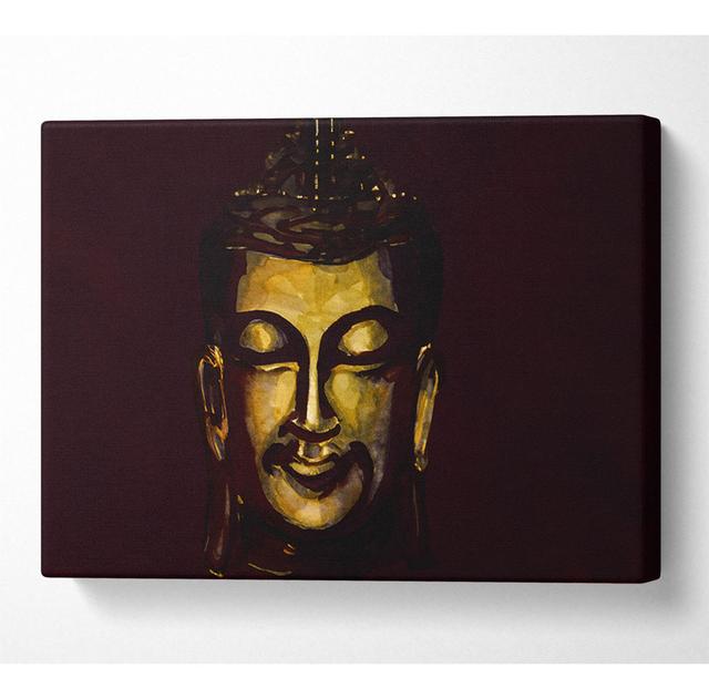 Gently Smiling Buddha - Print ClassicLiving Size: 101.6cm H x 142.2cm W x 10cm D on Productcaster.