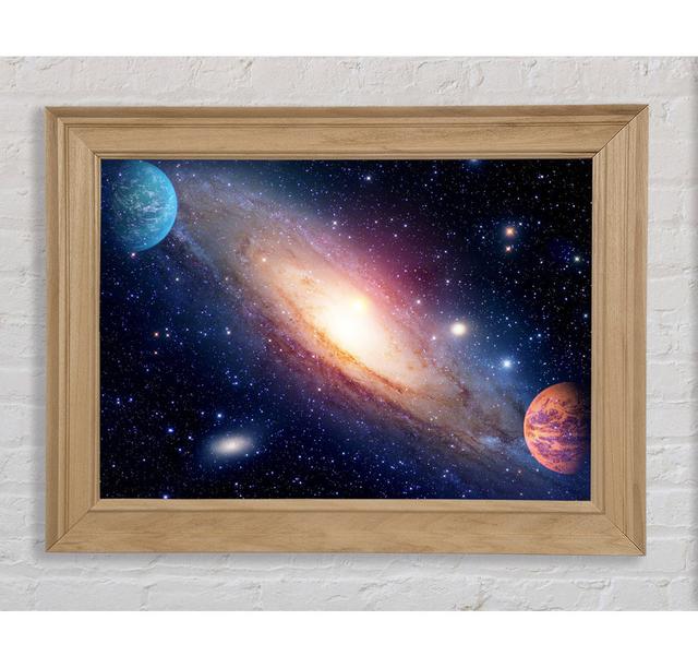 To Another World - Single Picture Frame Art Prints Bright Star Size: 29.7cm H x 42cm W x 8cm D on Productcaster.