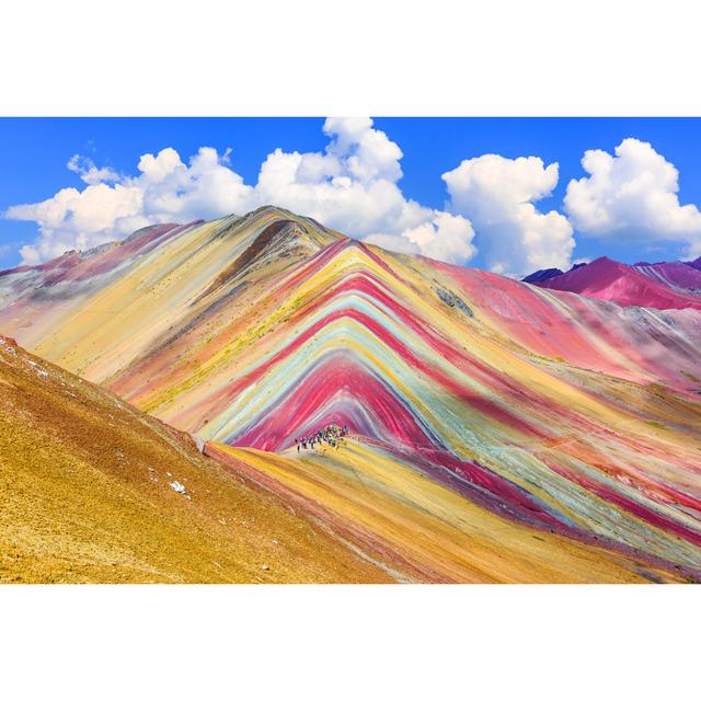 Vinicunca, Cusco Region, Peru - Wrapped Canvas Print Gracie Oaks Size: 30cm H x 46cm W on Productcaster.