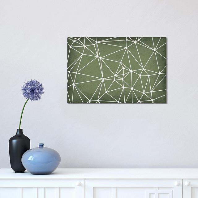 Delaunay Triangulation - Wrapped Canvas Graphic Art Metro Lane Size: 30.48cm H x 45.72cm W x 1.905cm D on Productcaster.