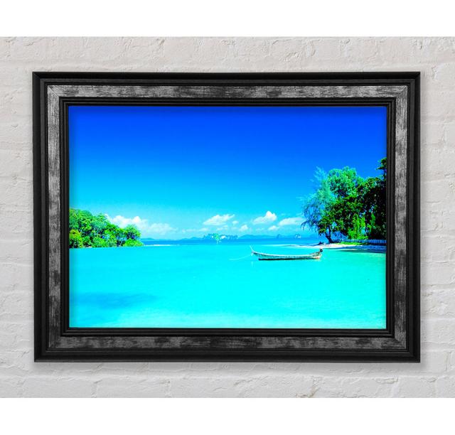 Tranquil Paradise - Single Picture Frame Art Prints Bright Star Size: 21cm H x 29.7cm W on Productcaster.