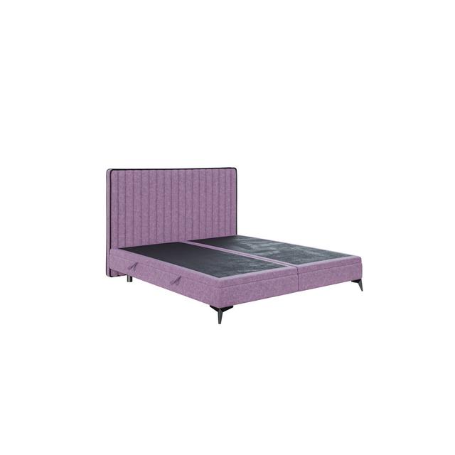 Mekeshia Violet Boxspring Bed 17 Stories Size: Super King (6') on Productcaster.