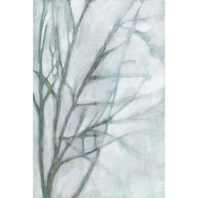 Tree with White Sky II by Jennifer Goldberger - Wrapped Canvas Painting Marlow Home Co. Size: 30cm H x 20cm W on Productcaster.