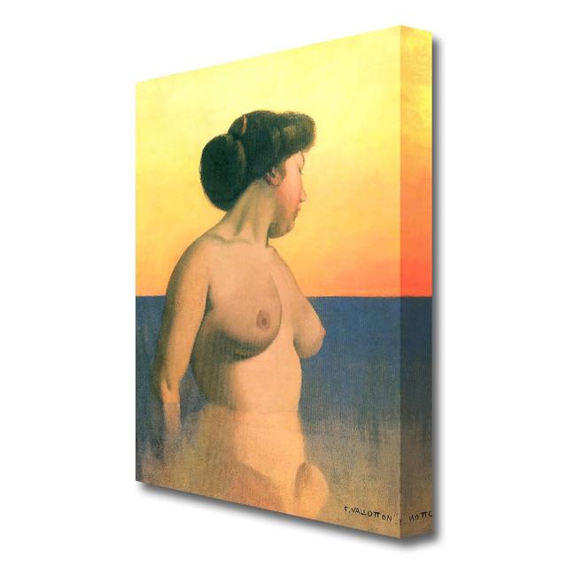 Bathing 2 by Félix Vallotton - Wrapped Canvas Painting Print East Urban Home Size: 101.6 cm H x 66 cm W on Productcaster.