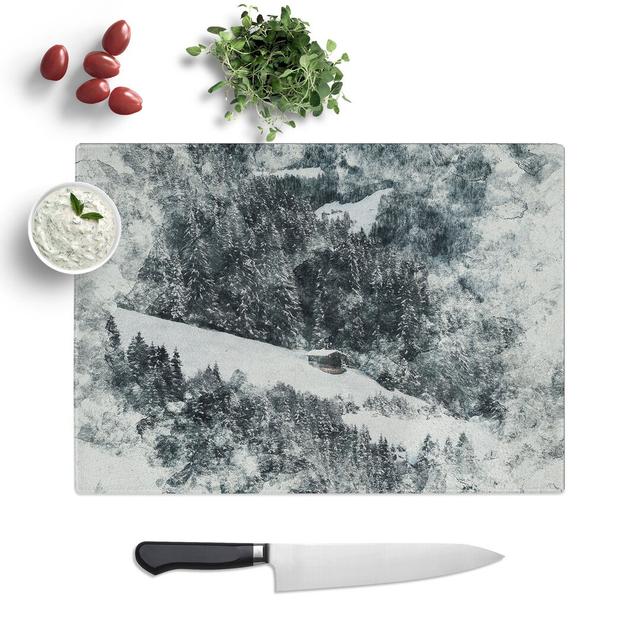 Winter Forest Vol.10 Chopping Board East Urban Home Size: 20cm W x 28.5cm L on Productcaster.