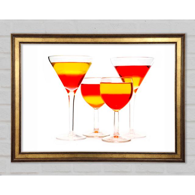 Anyone For Mixed Cocktails - Single Picture Frame Art Prints 17 Stories Size: 29.7cm H x 42cm W x 1.5cm D on Productcaster.